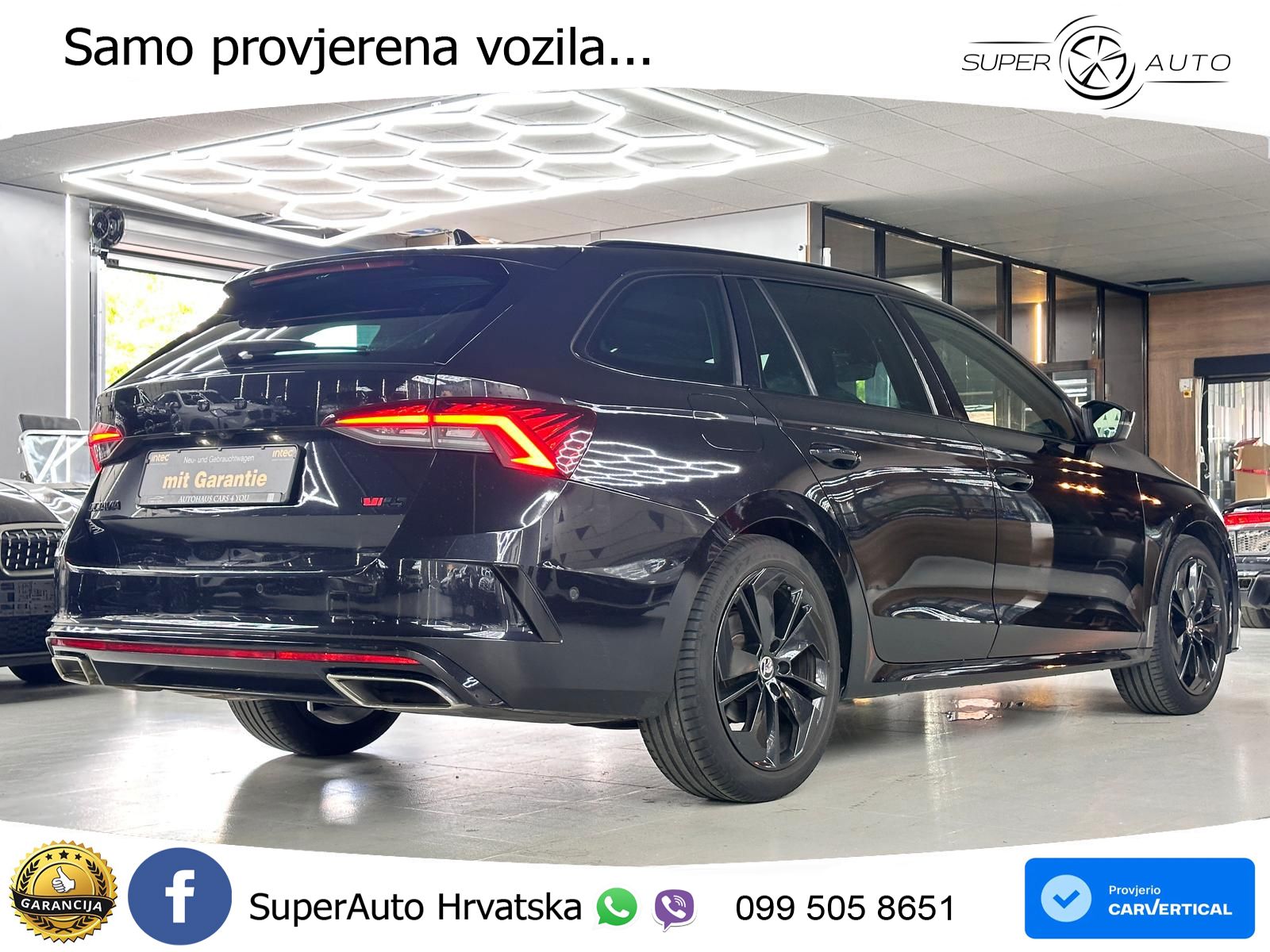 Škoda Octavia Combi RS 2.0 TDI (200 KS) DSG