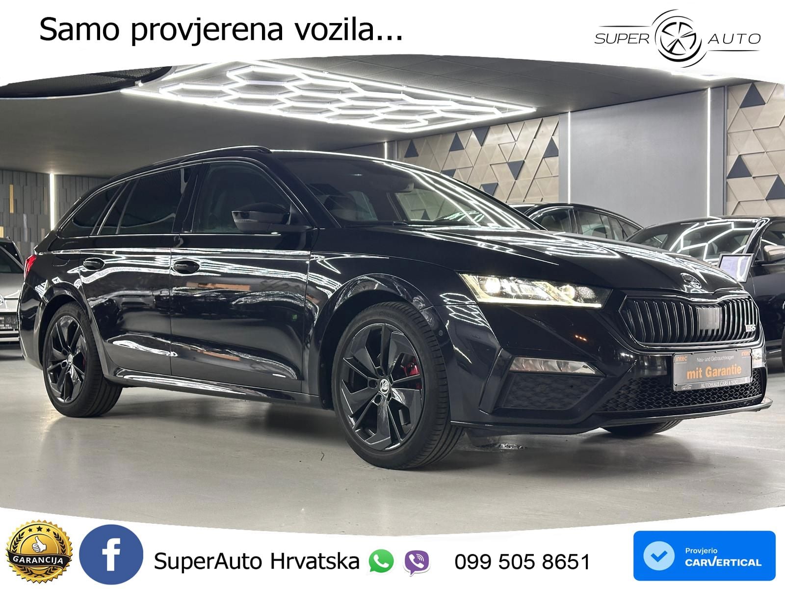 Škoda Octavia Combi RS 2.0 TDI (200 KS) DSG