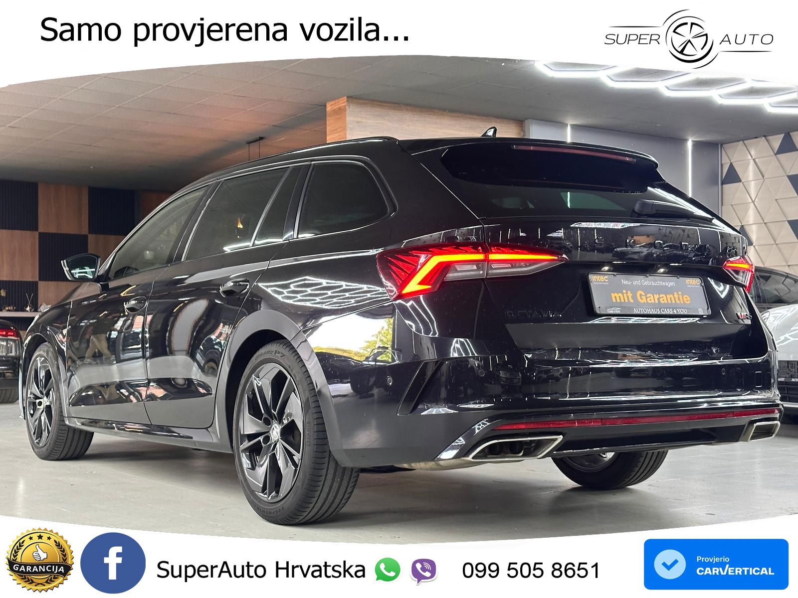 Škoda Octavia Combi RS 2.0 TDI (200 KS) DSG