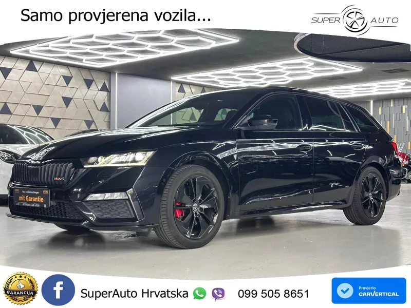 Škoda Octavia Combi RS 2.0 TDI (200 KS) DSG