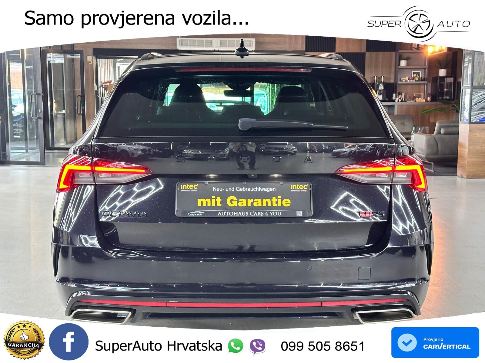 Škoda Octavia Combi RS 2.0 TDI (200 KS) DSG