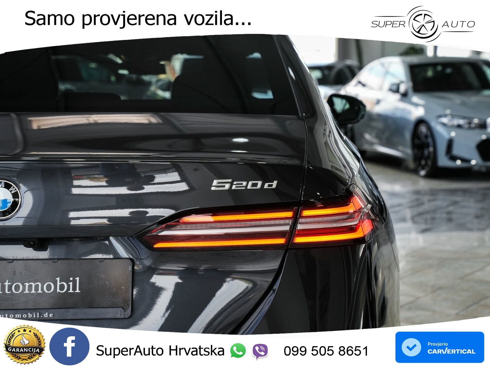 BMW 520d (197 KS) xDrive Steptronic M Sport LED+GR SJED+ACC