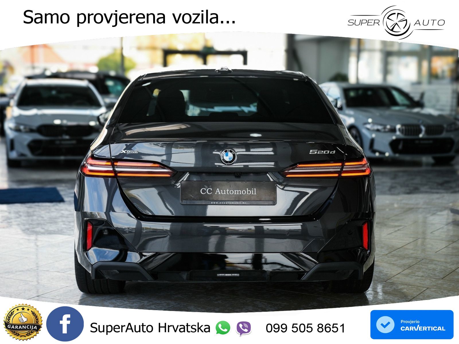 BMW 520d (197 KS) xDrive Steptronic M Sport LED+GR SJED+ACC