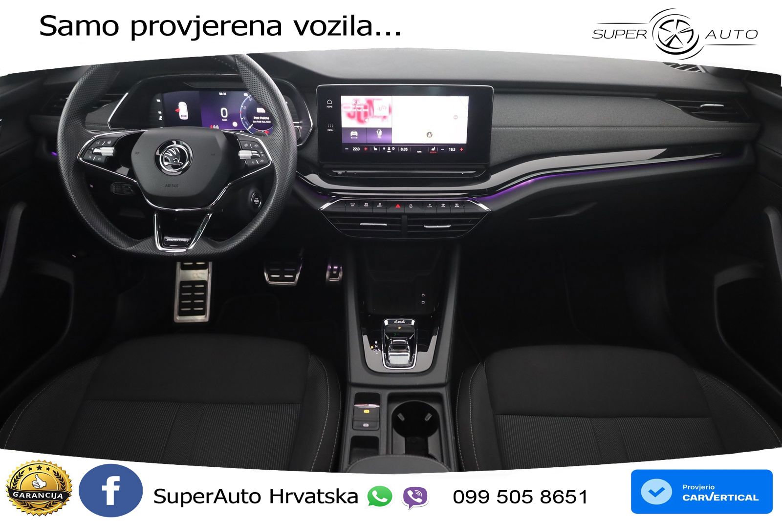 Škoda Octavia Combi 2.0 TDI (150 KS) 4x4 DSG SportLine LED+GR SJED+ACC
