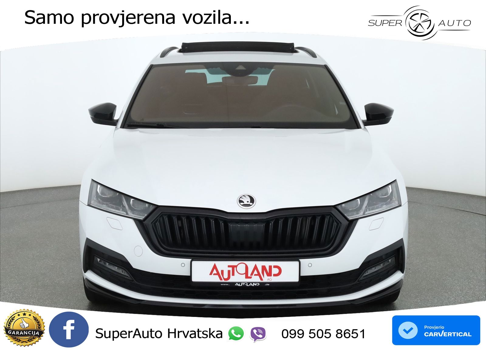 Škoda Octavia Combi 2.0 TDI (150 KS) 4x4 DSG SportLine LED+GR SJED+ACC