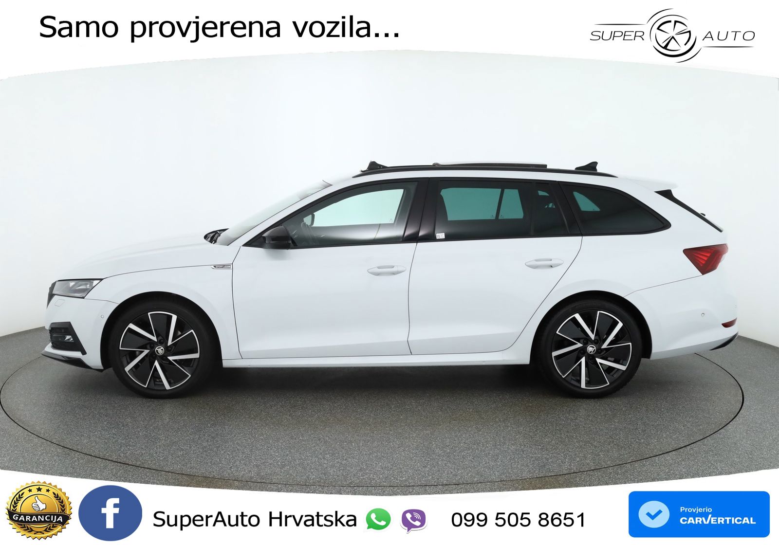 Škoda Octavia Combi 2.0 TDI (150 KS) 4x4 DSG SportLine LED+GR SJED+ACC