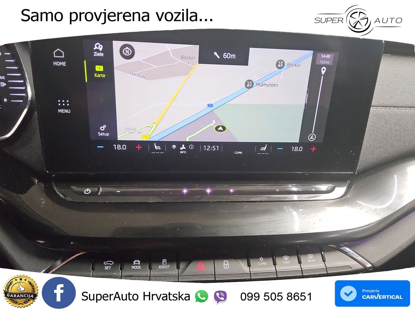 Škoda Octavia Combi 2.0 TDI (150 KS) DSG SportLine LED+GR SJED+ACC