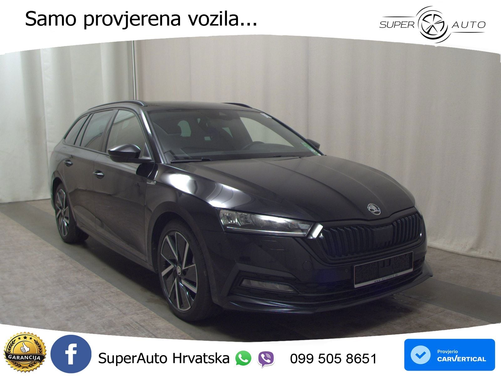 Škoda Octavia Combi 2.0 TDI (150 KS) DSG SportLine LED+GR SJED+ACC