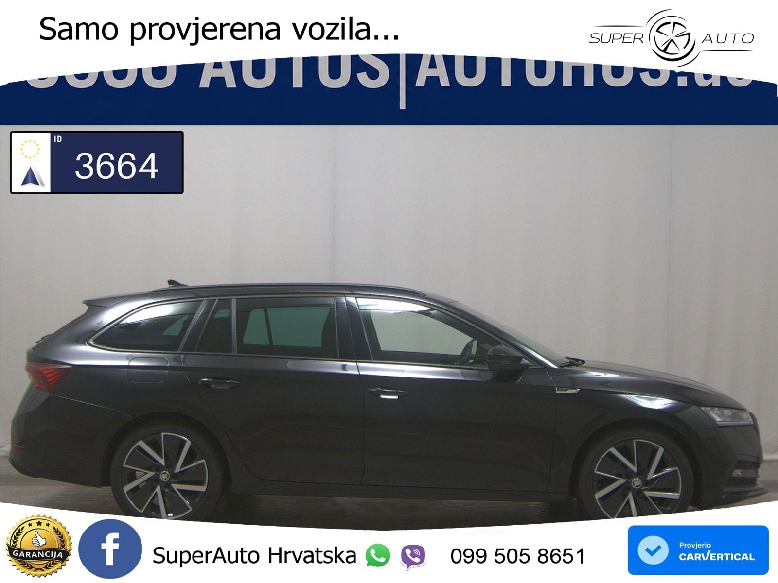 Škoda Octavia Combi 2.0 TDI (150 KS) DSG SportLine LED+GR SJED+ACC