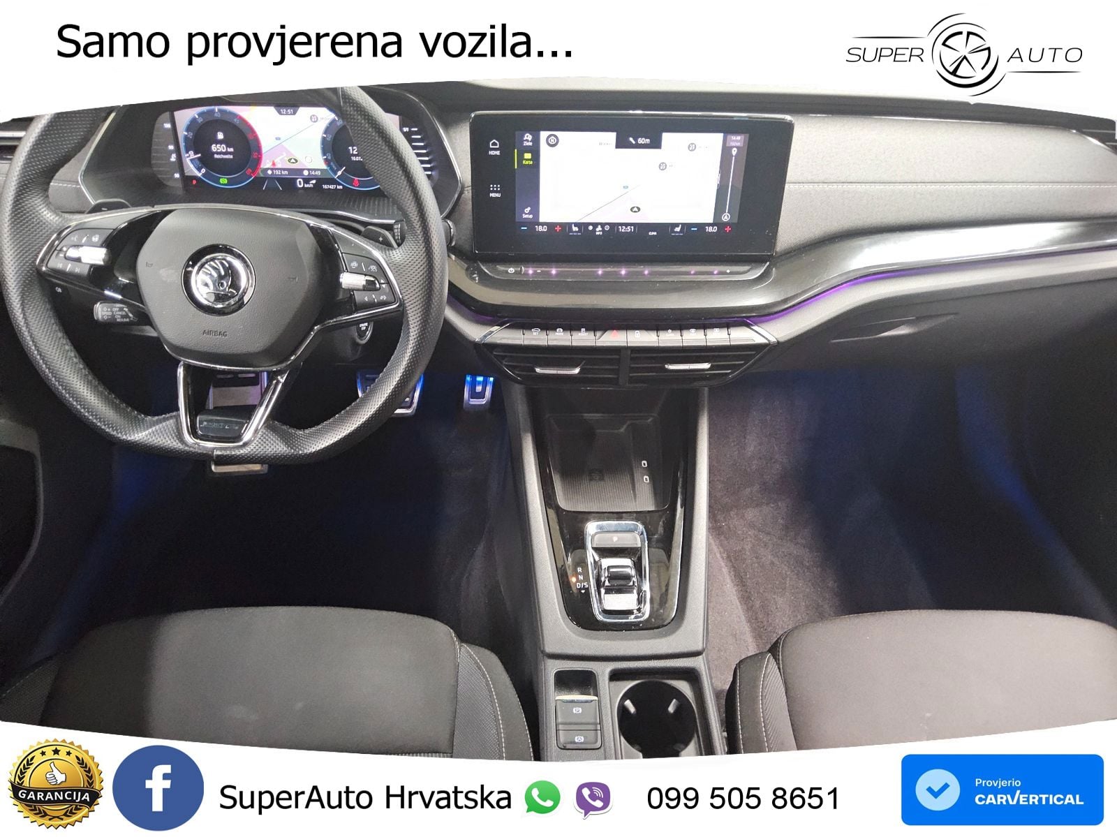 Škoda Octavia Combi 2.0 TDI (150 KS) DSG SportLine LED+GR SJED+ACC