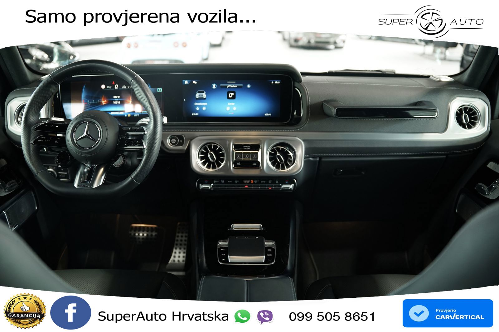 Mercedes AMG G 63 Long V8 (585 KS) 4MATIC 9G-TRONIC AMG SPEEDSHIFT TCT LED+GR SJED+ACC