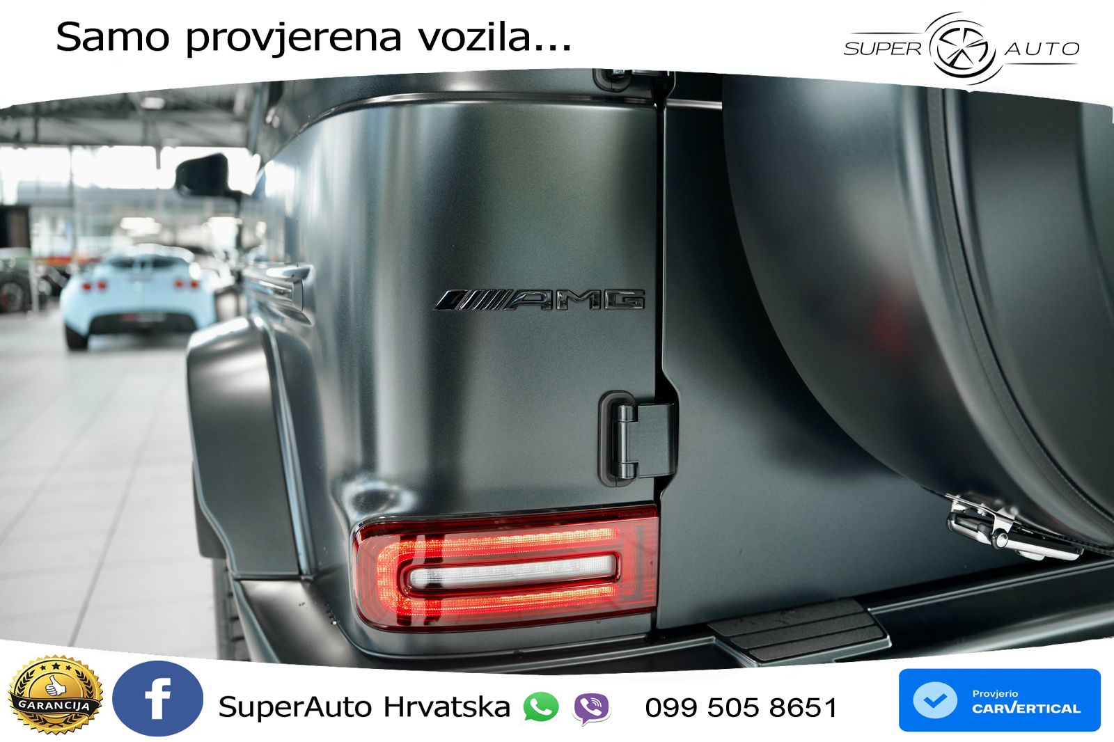 Mercedes AMG G 63 Long V8 (585 KS) 4MATIC 9G-TRONIC AMG SPEEDSHIFT TCT LED+GR SJED+ACC