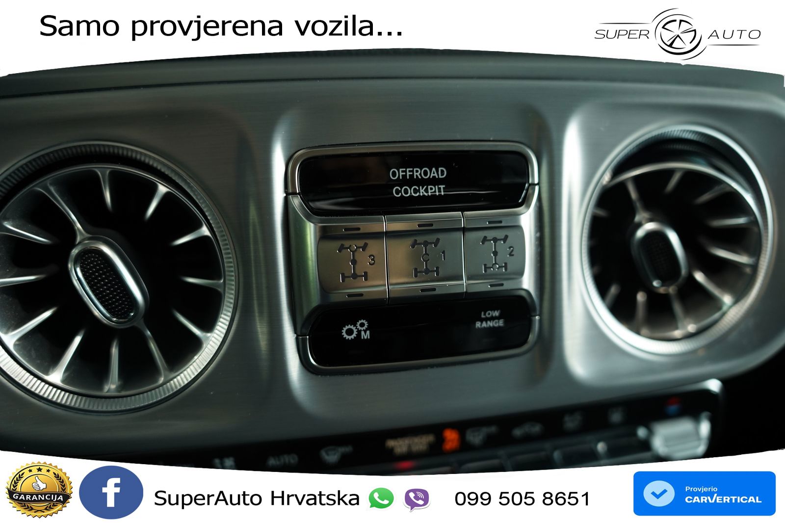 Mercedes AMG G 63 Long V8 (585 KS) 4MATIC 9G-TRONIC AMG SPEEDSHIFT TCT LED+GR SJED+ACC