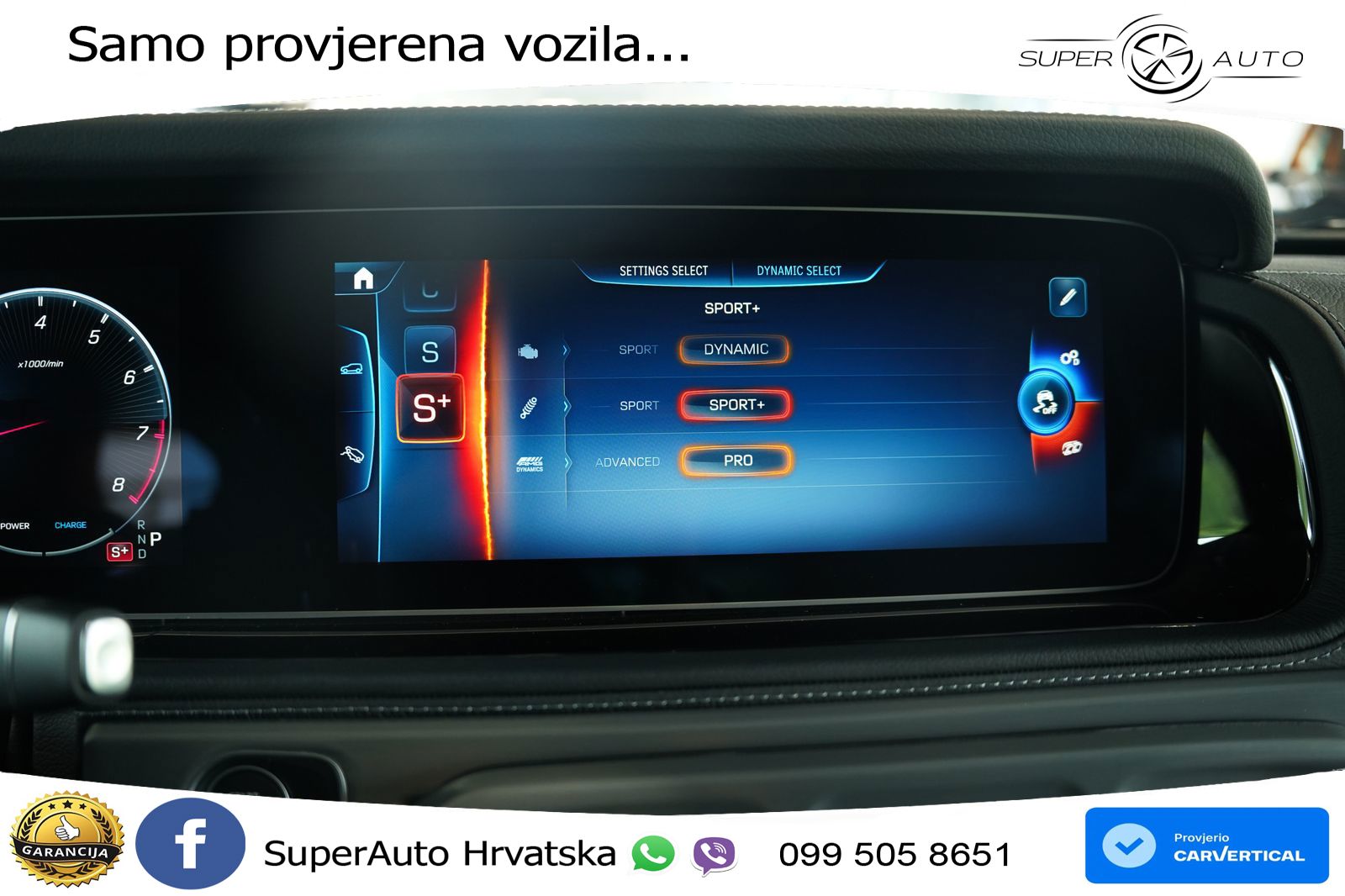 Mercedes AMG G 63 Long V8 (585 KS) 4MATIC 9G-TRONIC AMG SPEEDSHIFT TCT LED+GR SJED+ACC