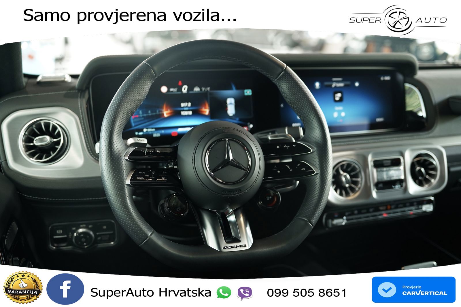 Mercedes AMG G 63 Long V8 (585 KS) 4MATIC 9G-TRONIC AMG SPEEDSHIFT TCT LED+GR SJED+ACC