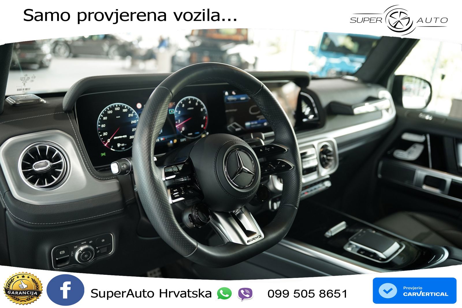 Mercedes AMG G 63 Long V8 (585 KS) 4MATIC 9G-TRONIC AMG SPEEDSHIFT TCT LED+GR SJED+ACC