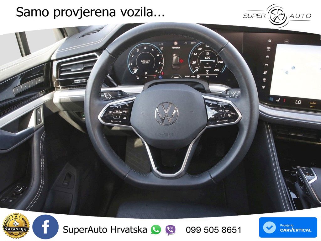 Volkswagen Touareg 3.0 V6 TSI (340 KS) 4MOTION Tiptronic ZRAČNI+ACC+GR SJED+KAM+PANO
