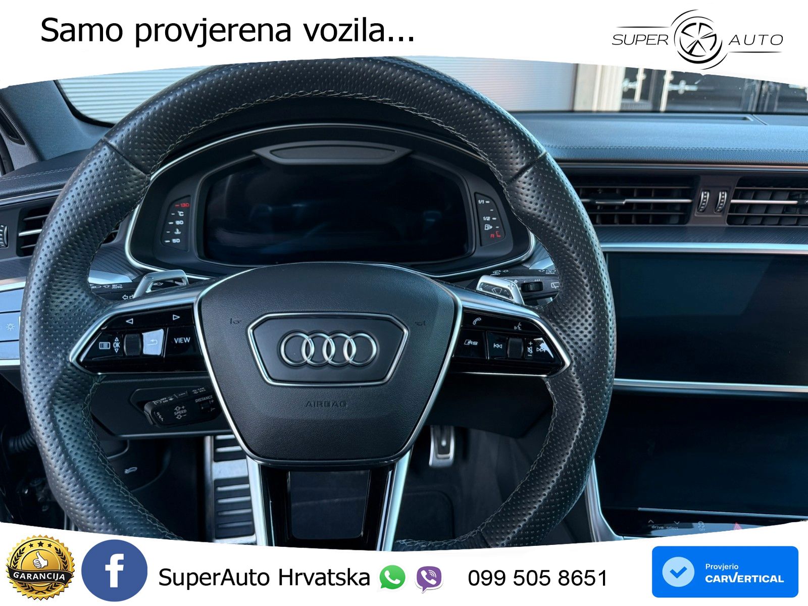 Audi RS6 Avant 4.0 TFSI V8 performance (630 KS)  quattro tiptronic ZRAČNI+ACC+GR SJED+KAM+PANO