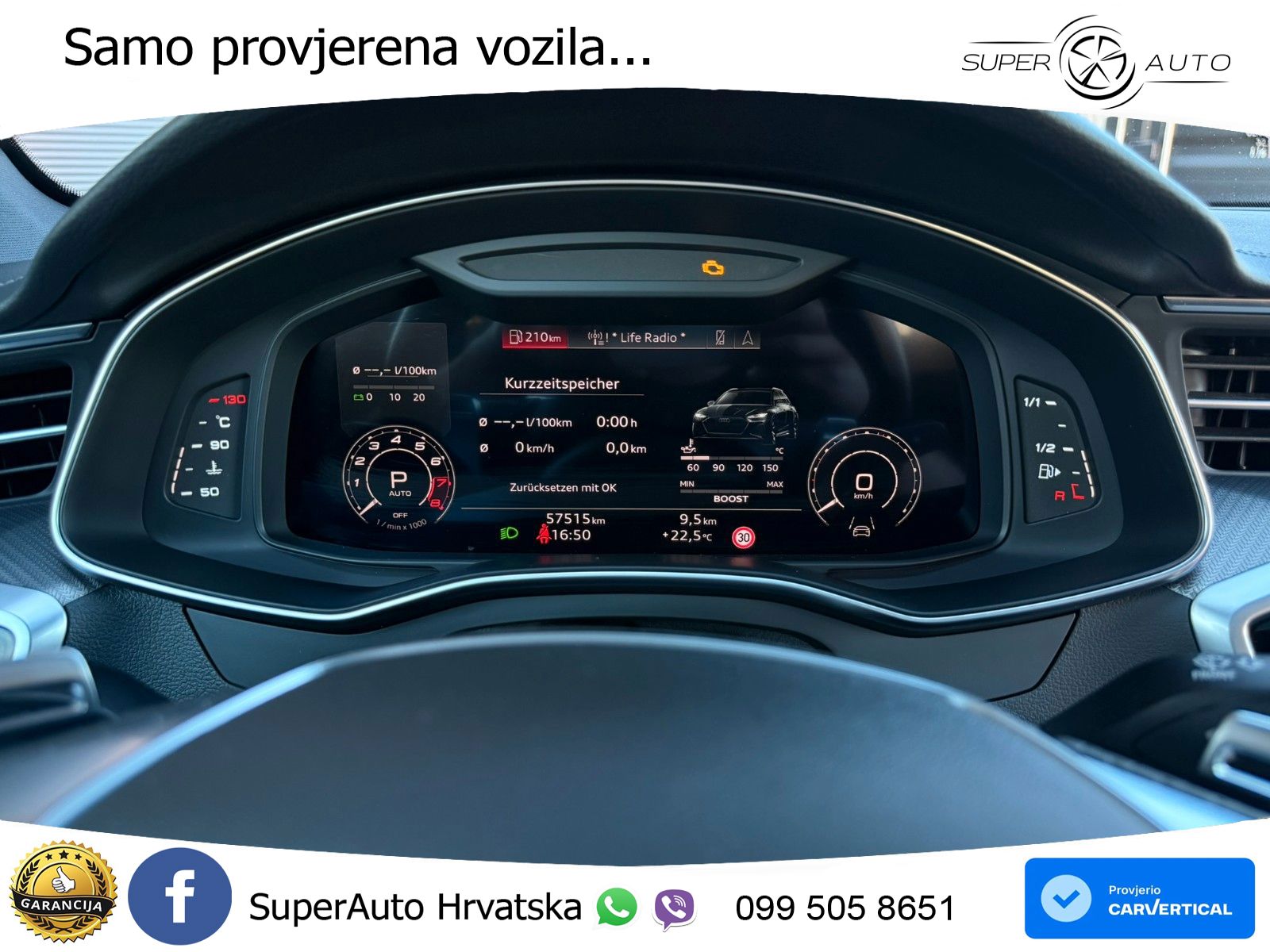 Audi RS6 Avant 4.0 TFSI V8 performance (630 KS)  quattro tiptronic ZRAČNI+ACC+GR SJED+KAM+PANO