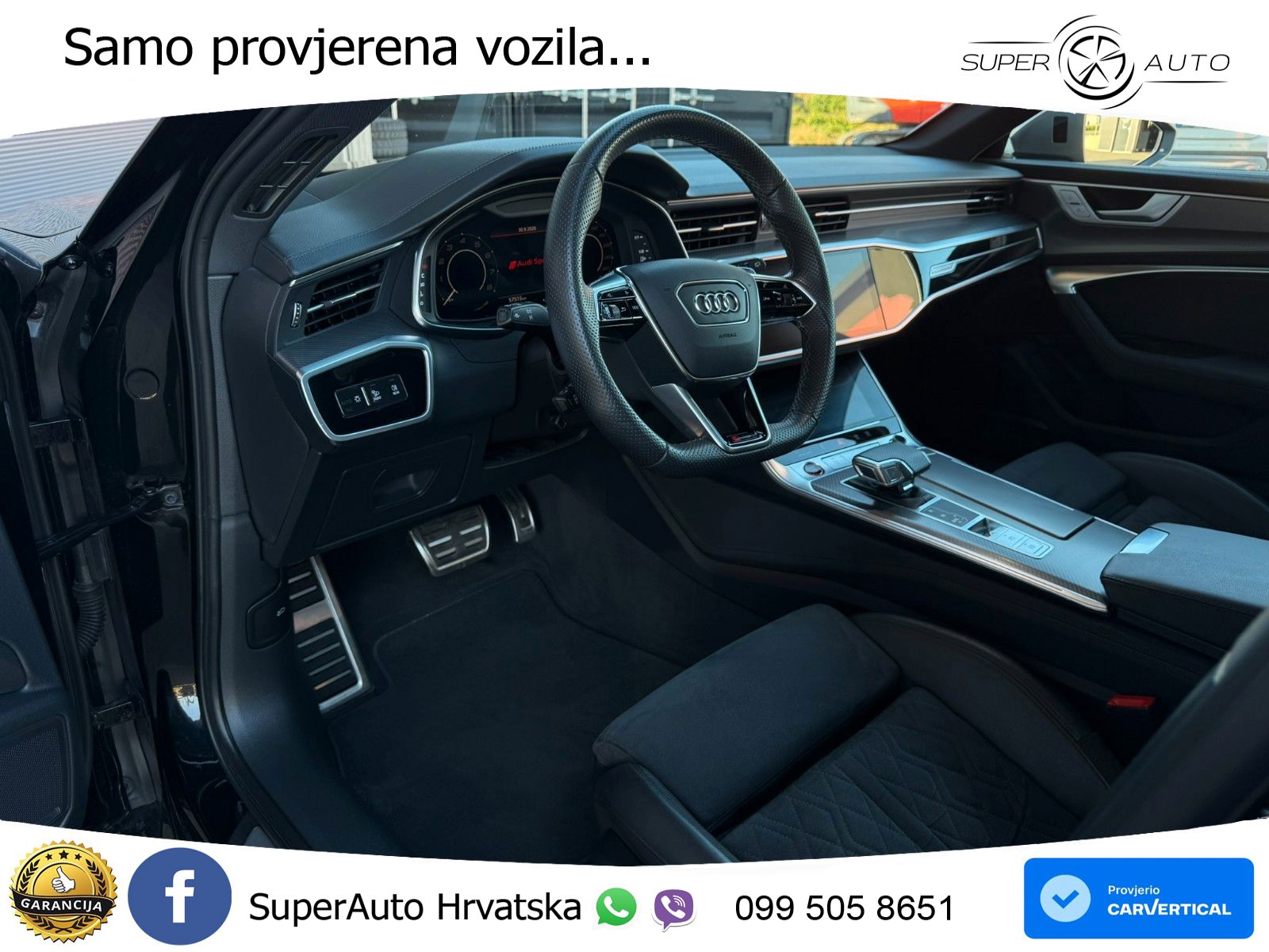 Audi RS6 Avant 4.0 TFSI V8 performance (630 KS)  quattro tiptronic ZRAČNI+ACC+GR SJED+KAM+PANO