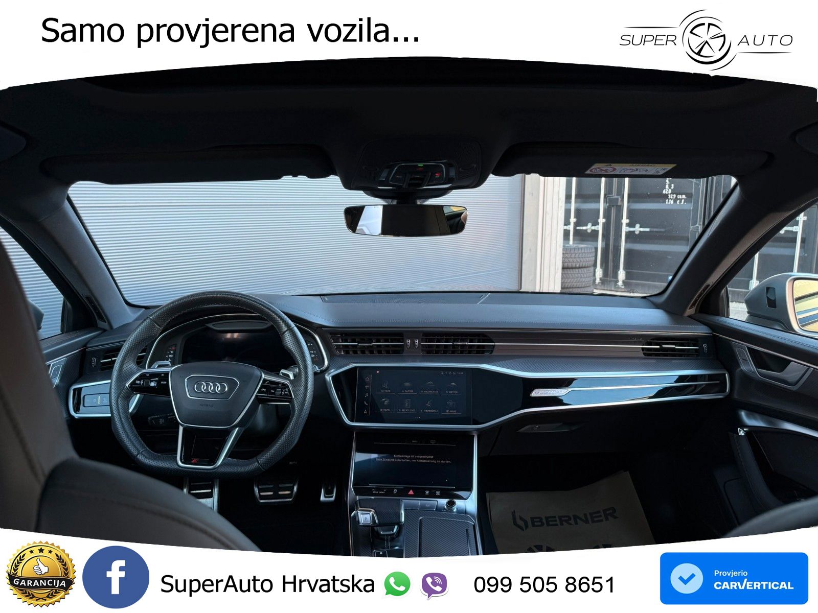 Audi RS6 Avant 4.0 TFSI V8 performance (630 KS)  quattro tiptronic ZRAČNI+ACC+GR SJED+KAM+PANO