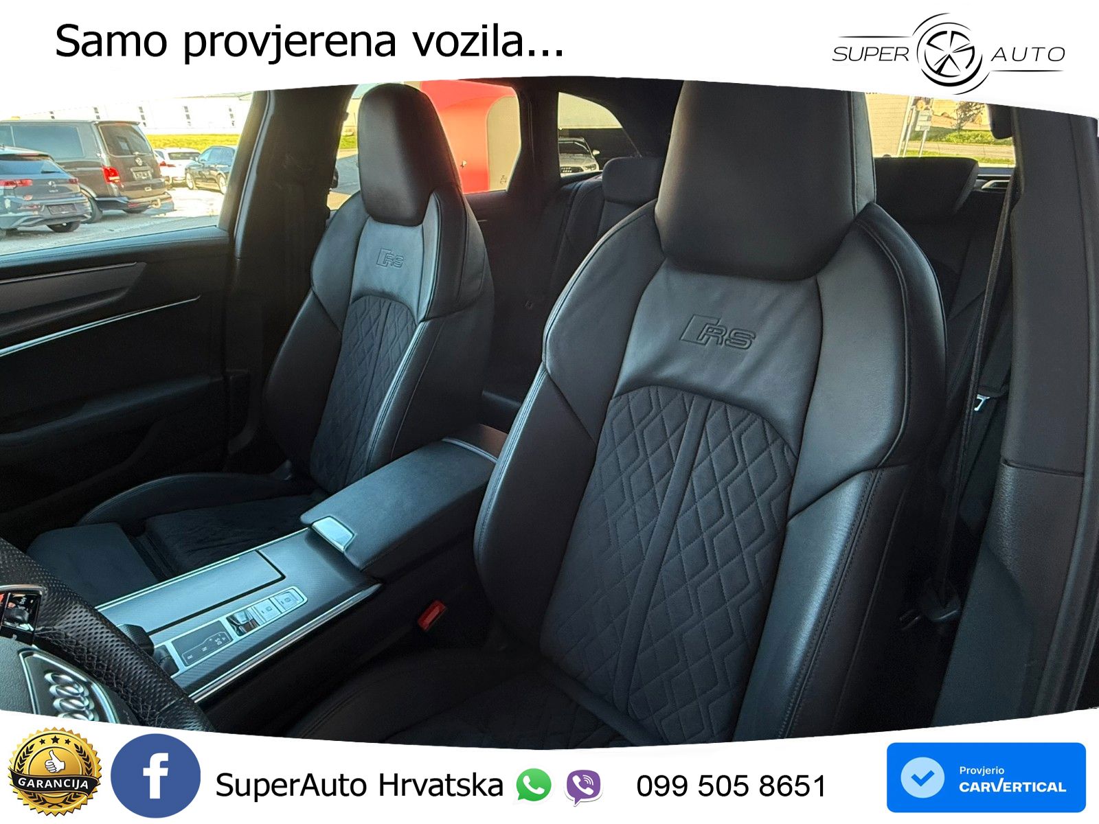 Audi RS6 Avant 4.0 TFSI V8 performance (630 KS)  quattro tiptronic ZRAČNI+ACC+GR SJED+KAM+PANO