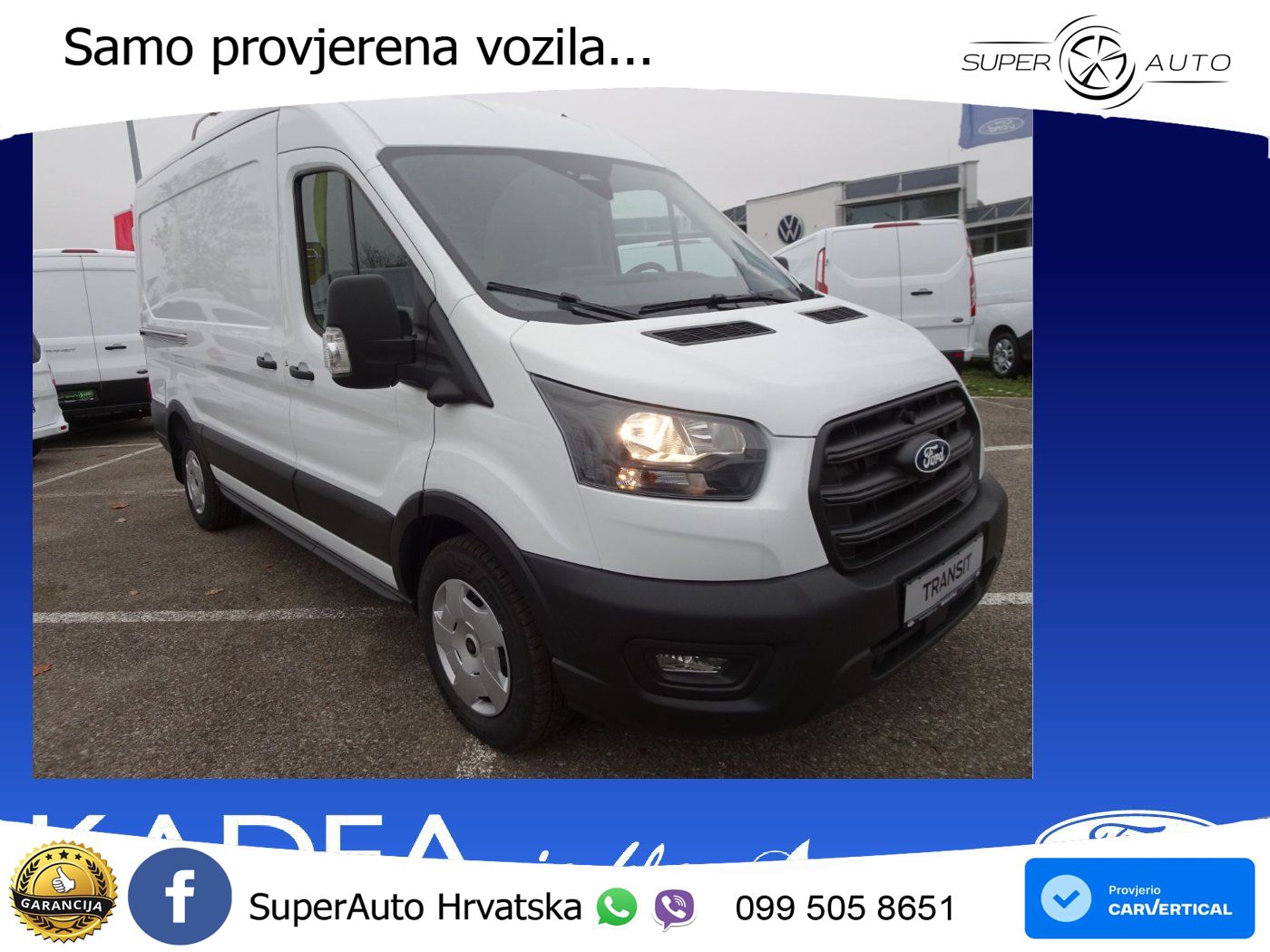 Ford Transit Kasten Trend 350 L2 Aut. AHK*PDC*CAM*SYN 131 KS