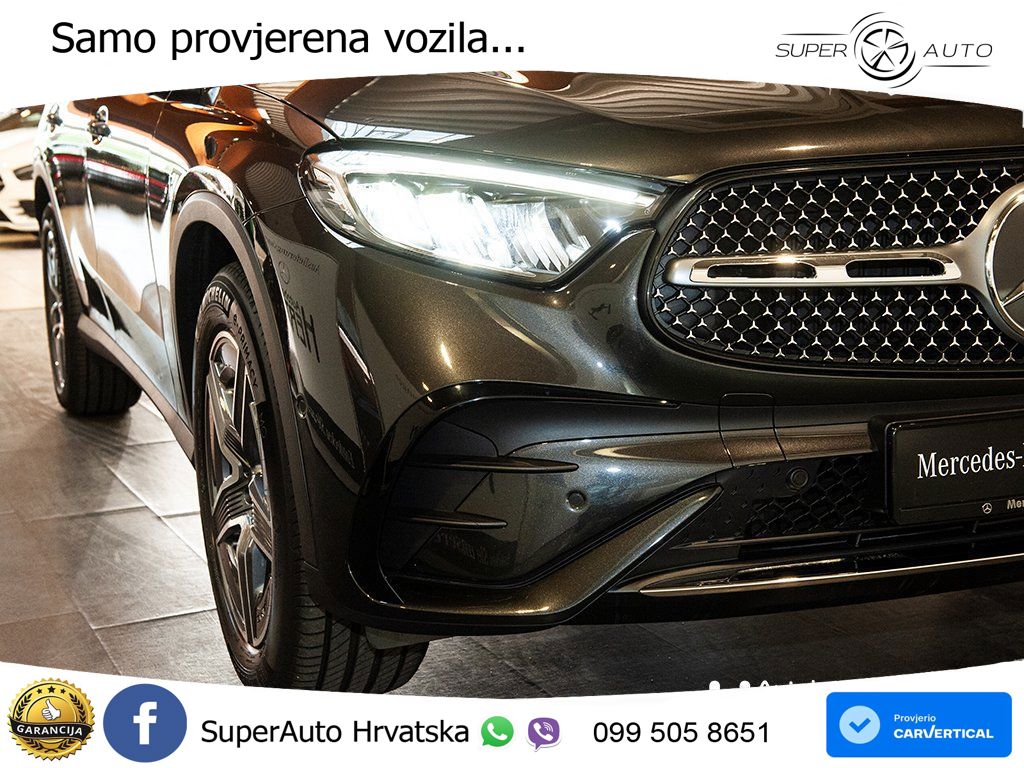 Mercedes GLC 220d (197 KS) 4MATIC 9G-TRONIC AMG LED+GR SJED+ACC