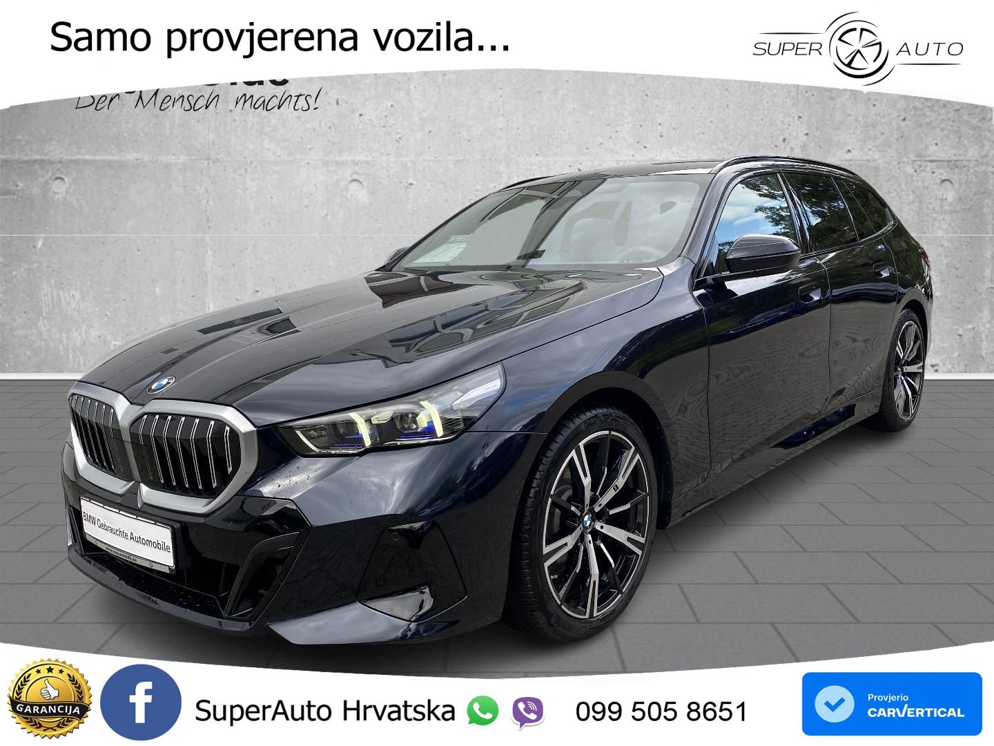 BMW 520i Touring (208 KS) Steptronic M Sport LED+GR SJED+ACC