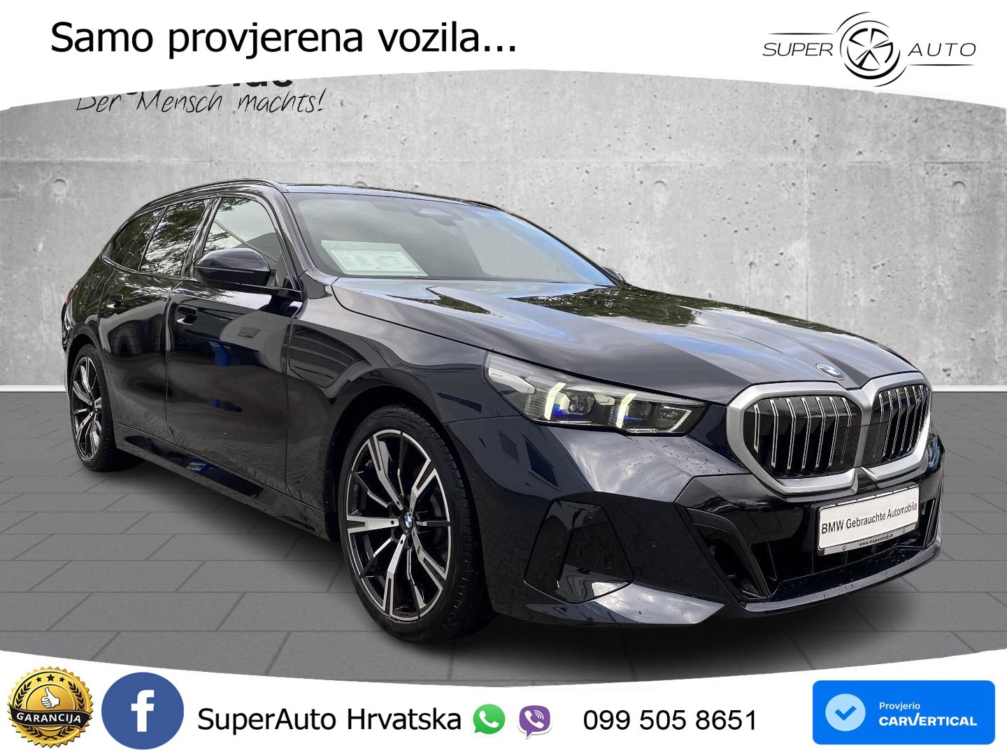 BMW 520i Touring (208 KS) Steptronic M Sport LED+GR SJED+ACC