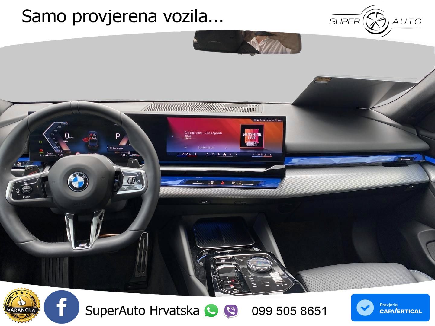 BMW 520i Touring (208 KS) Steptronic M Sport LED+GR SJED+ACC