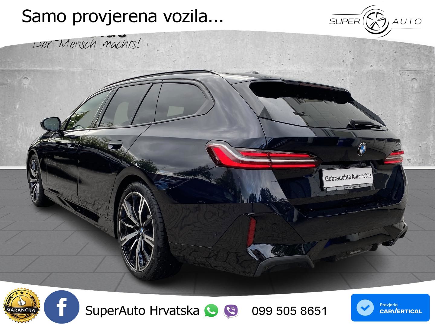 BMW 520i Touring (208 KS) Steptronic M Sport LED+GR SJED+ACC