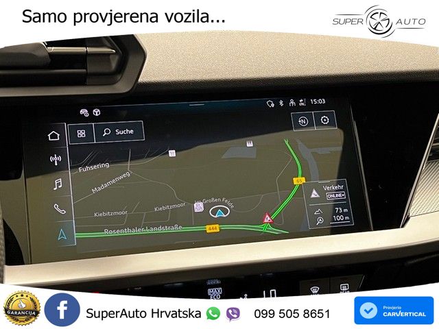 Audi S3 Limuzina 2.0 TFSI (310 KS) quattro S tronic MATRIX+GR SJED+KAM