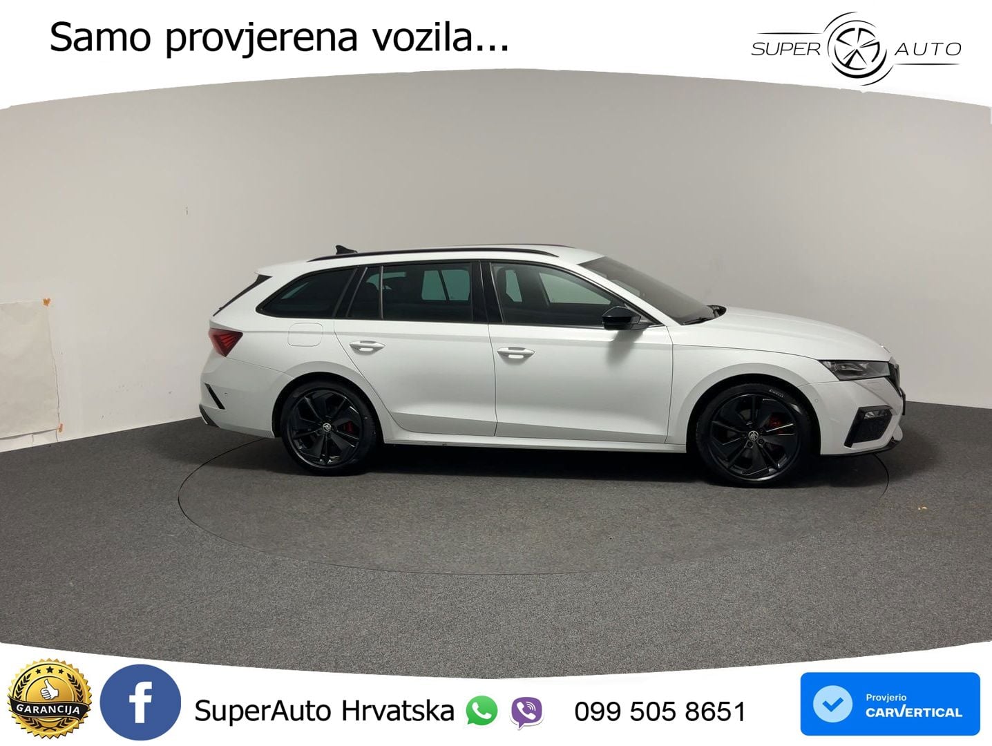 Škoda Octavia Combi RS 2.0 TDI (200 KS) DSG LED+GR SJED+ACC
