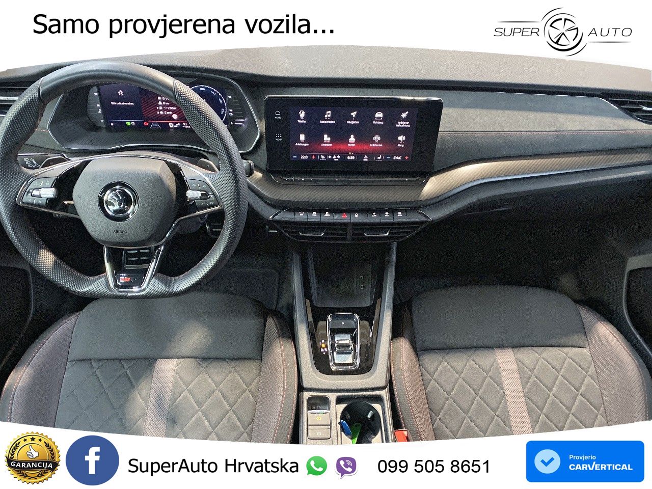 Škoda Octavia Combi RS 2.0 TSI (245 KS) DSG LED+GR SJED+ACC