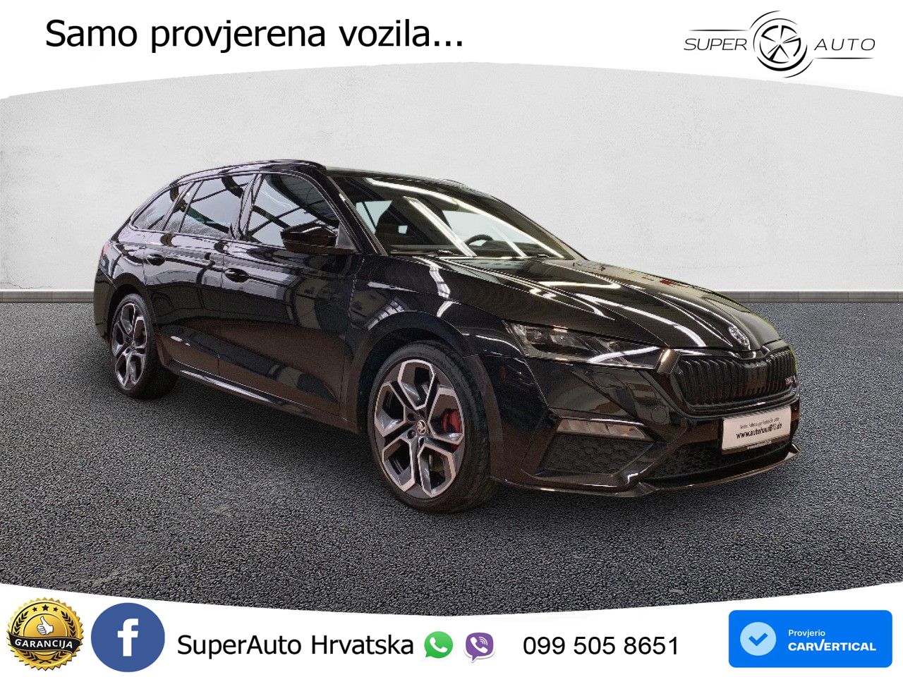 Škoda Octavia Combi RS 2.0 TSI (245 KS) DSG LED+GR SJED+ACC