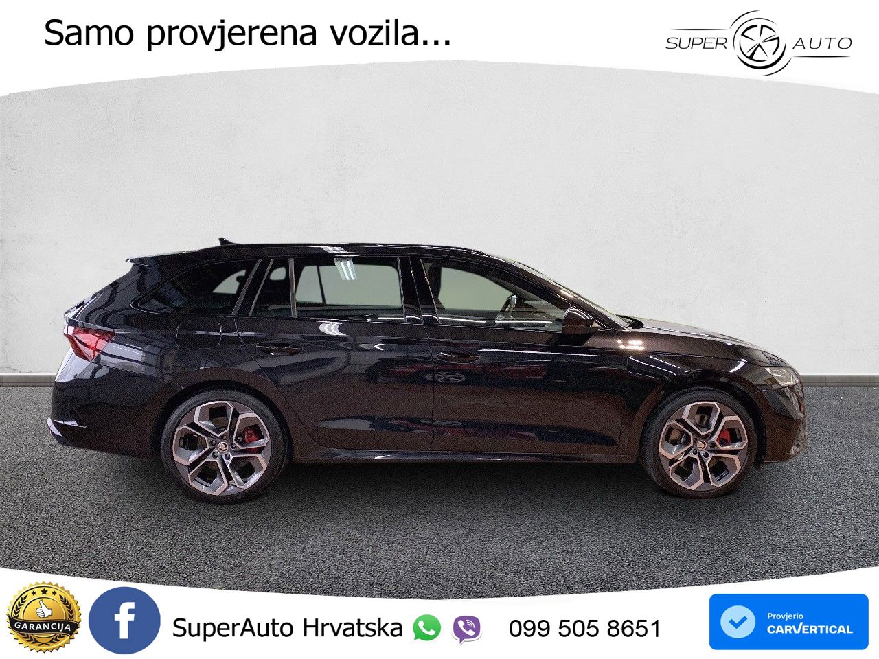 Škoda Octavia Combi RS 2.0 TSI (245 KS) DSG LED+GR SJED+ACC