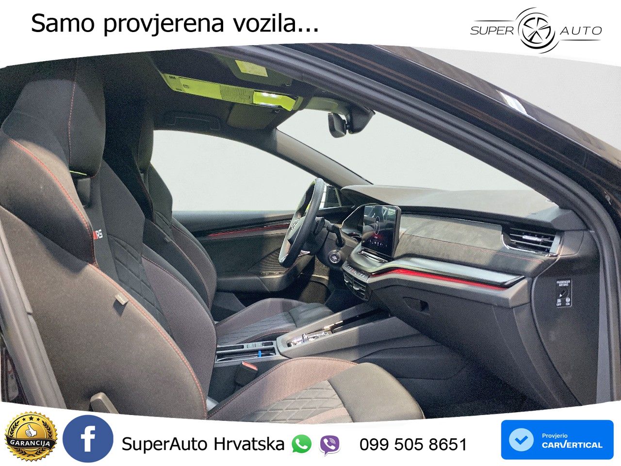 Škoda Octavia Combi RS 2.0 TSI (245 KS) DSG LED+GR SJED+ACC