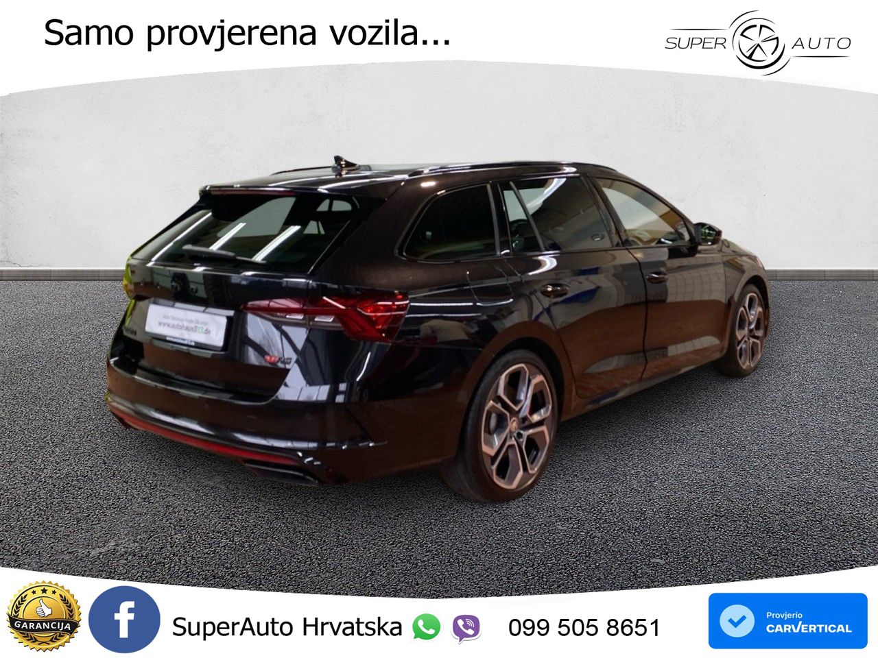 Škoda Octavia Combi RS 2.0 TSI (245 KS) DSG LED+GR SJED+ACC