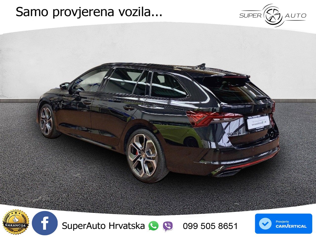 Škoda Octavia Combi RS 2.0 TSI (245 KS) DSG LED+GR SJED+ACC