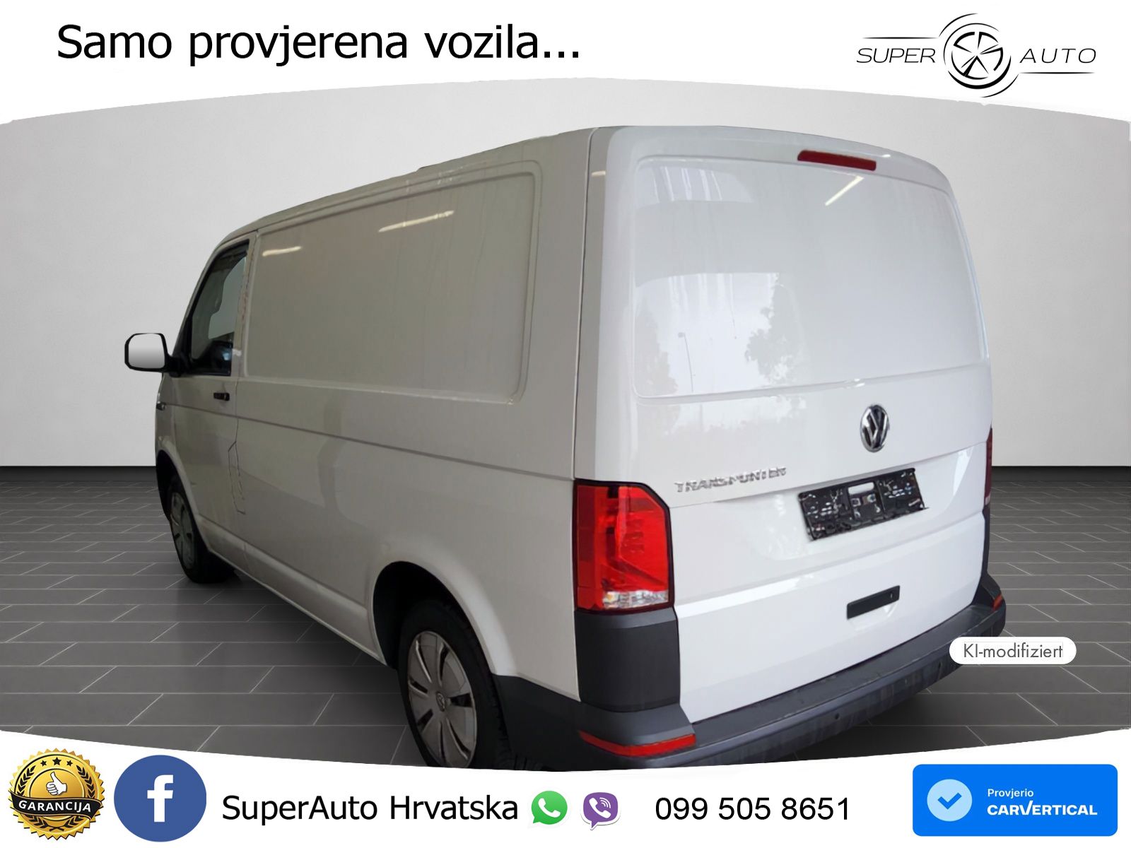 Volkswagen T6.1 Transporter Kasten EcoProfi KR 2,0 TDI L1H1 110 KS