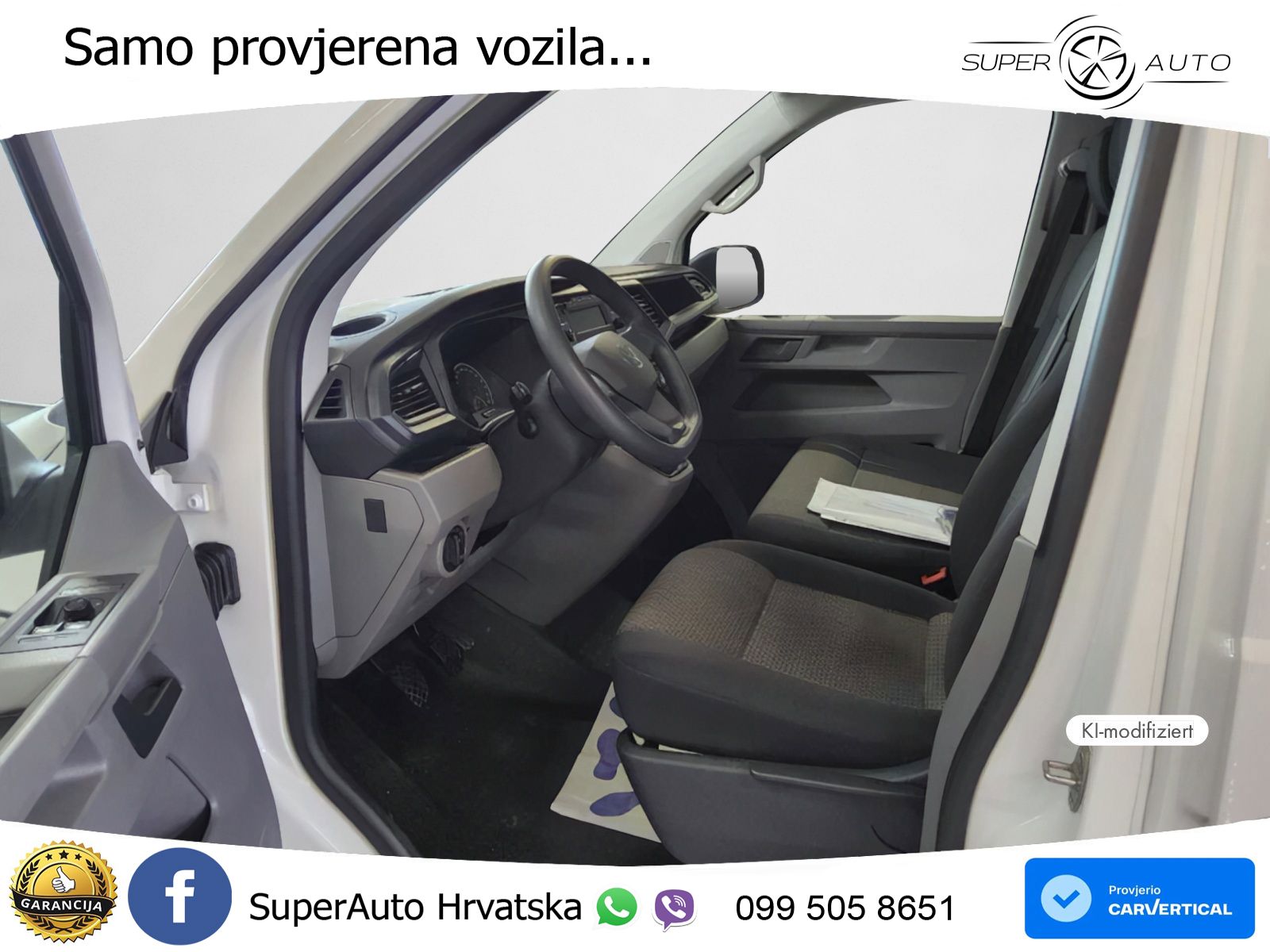Volkswagen T6.1 Transporter Kasten EcoProfi KR 2,0 TDI L1H1 110 KS