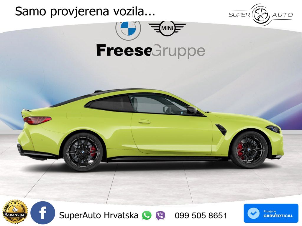 BMW M4 Competition 3.0 (530 KS) xDrive Steptronic LED+GR SJED+ACC