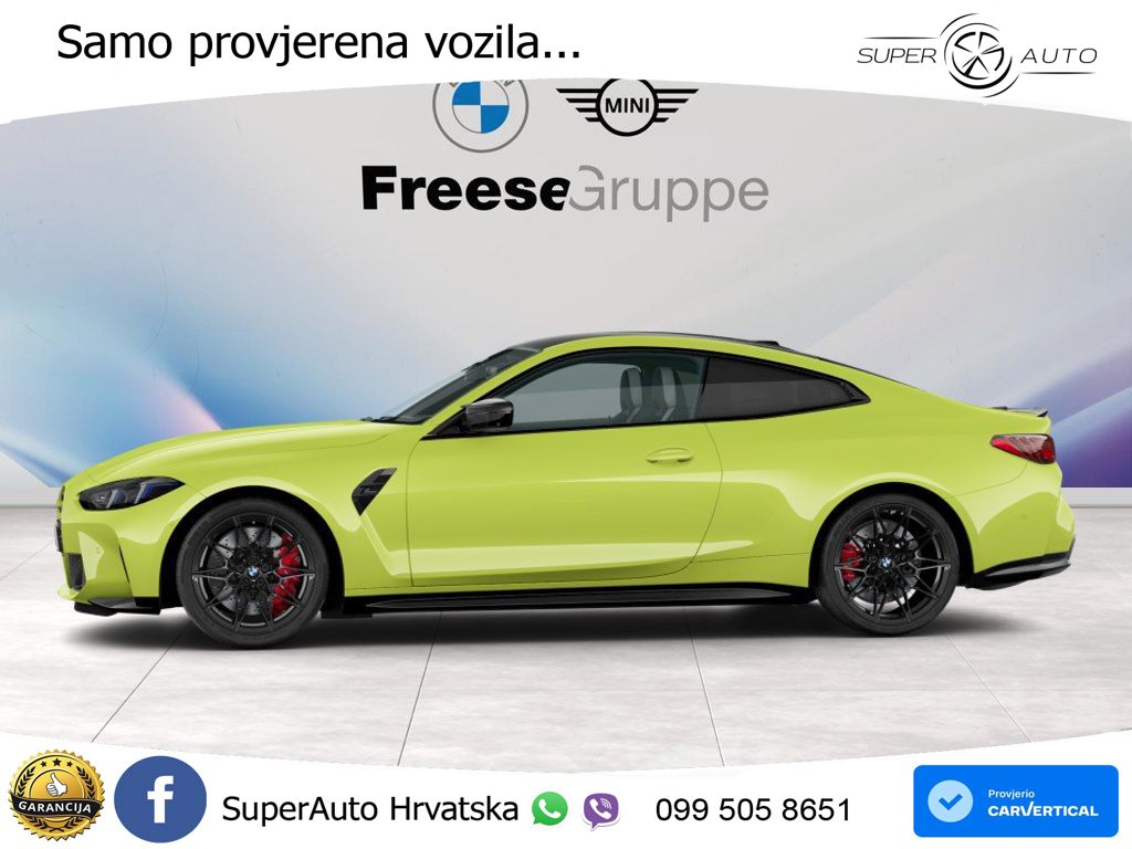BMW M4 Competition 3.0 (530 KS) xDrive Steptronic LED+GR SJED+ACC