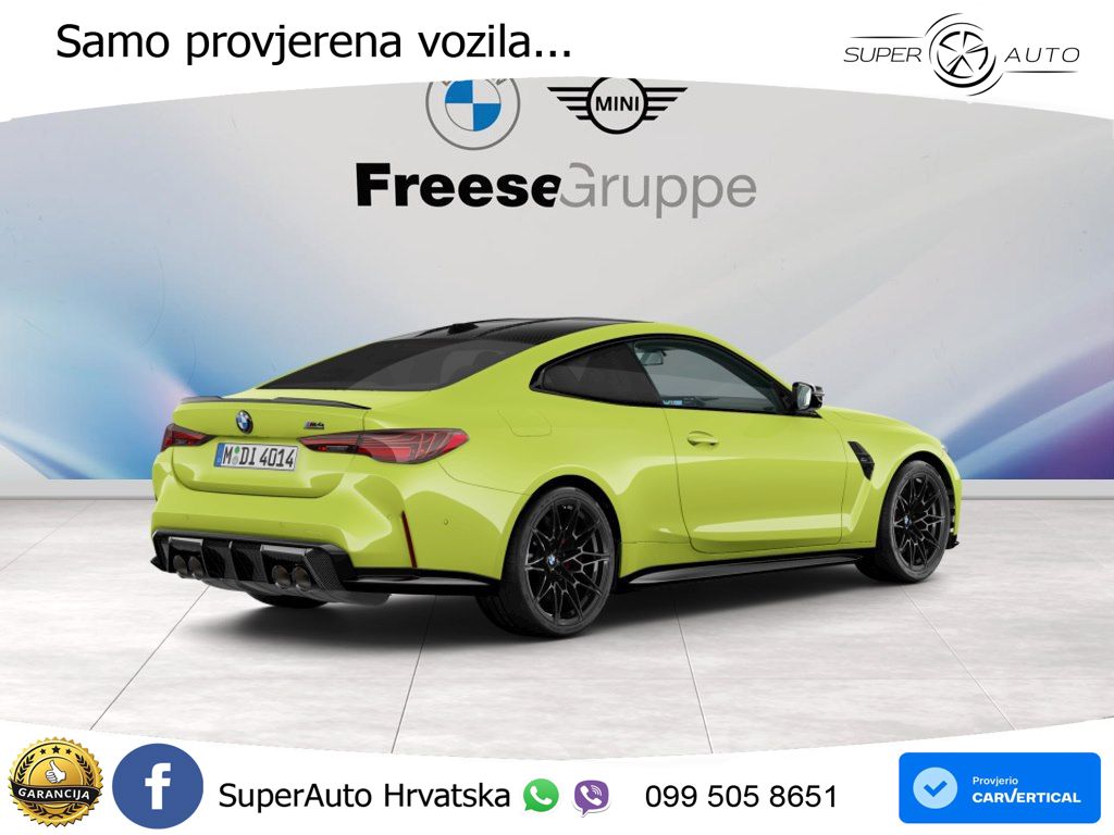 BMW M4 Competition 3.0 (530 KS) xDrive Steptronic LED+GR SJED+ACC