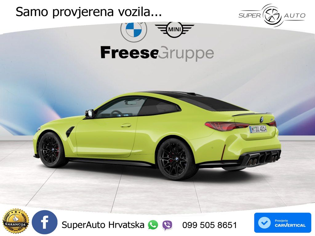 BMW M4 Competition 3.0 (530 KS) xDrive Steptronic LED+GR SJED+ACC