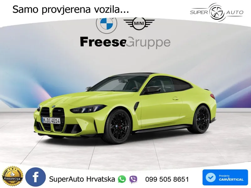 BMW M4 Competition 3.0 (530 KS) xDrive Steptronic LED+GR SJED+ACC