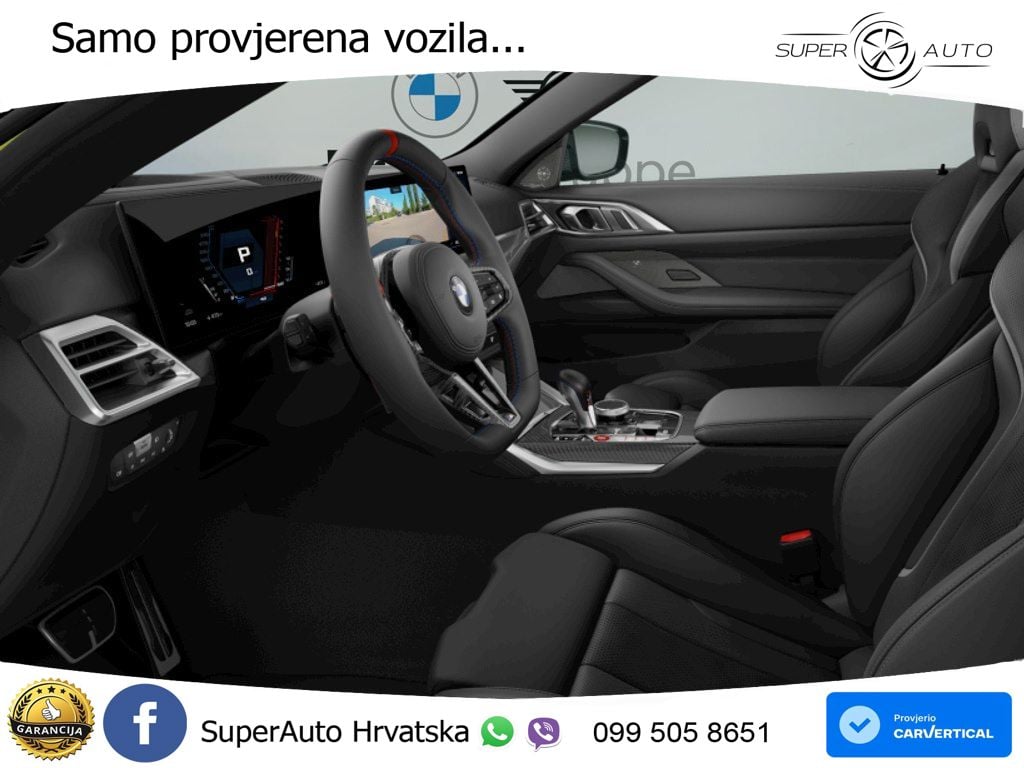 BMW M4 Competition 3.0 (530 KS) xDrive Steptronic LED+GR SJED+ACC