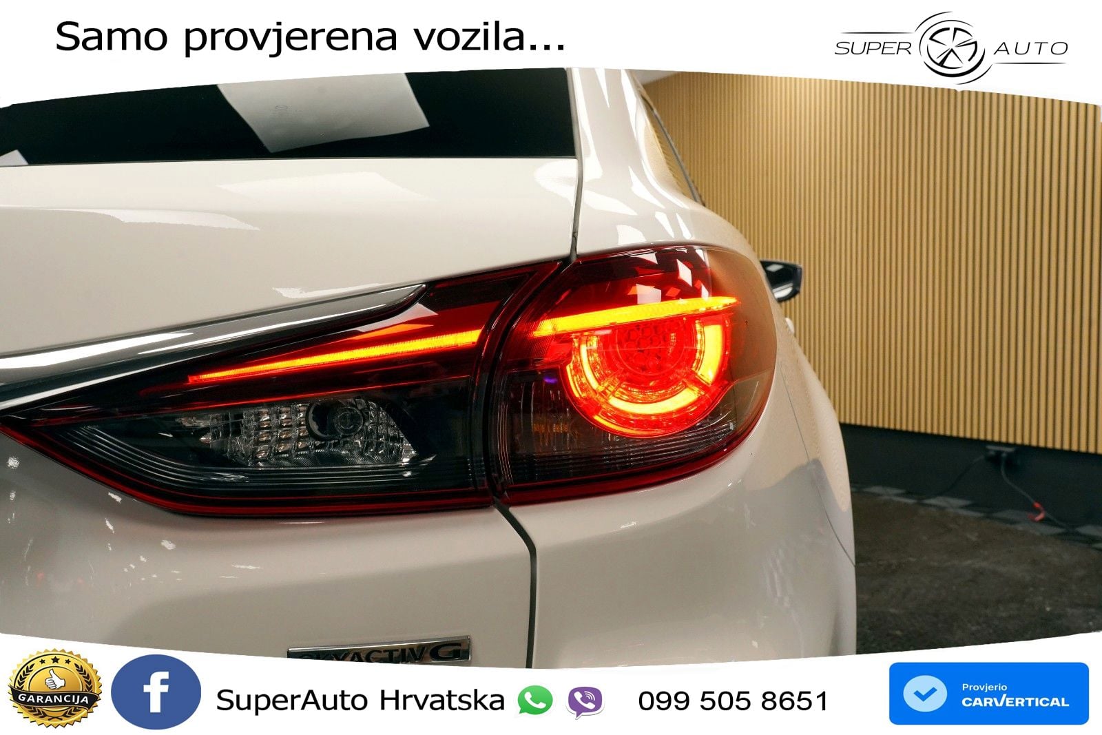 Mazda 6 Sport Combi 2.5 SKYACTIV-G (194 KS) SKYACTIV-Drive MATRIX+GR SJED+KAM