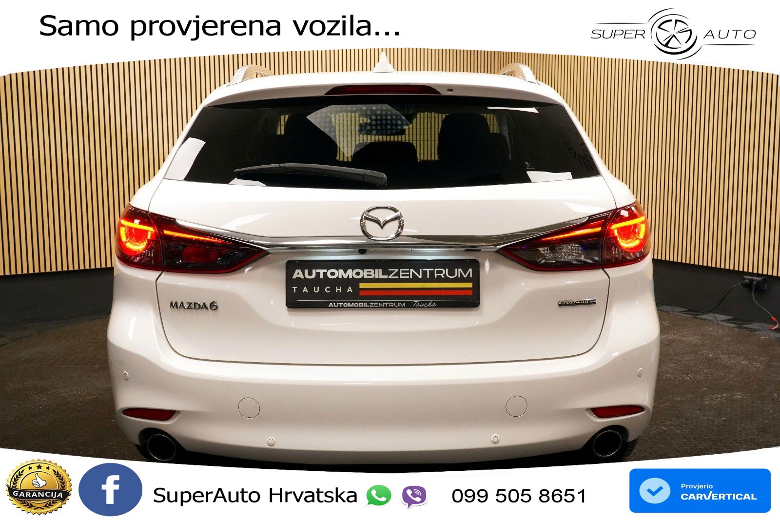 Mazda 6 Sport Combi 2.5 SKYACTIV-G (194 KS) SKYACTIV-Drive MATRIX+GR SJED+KAM